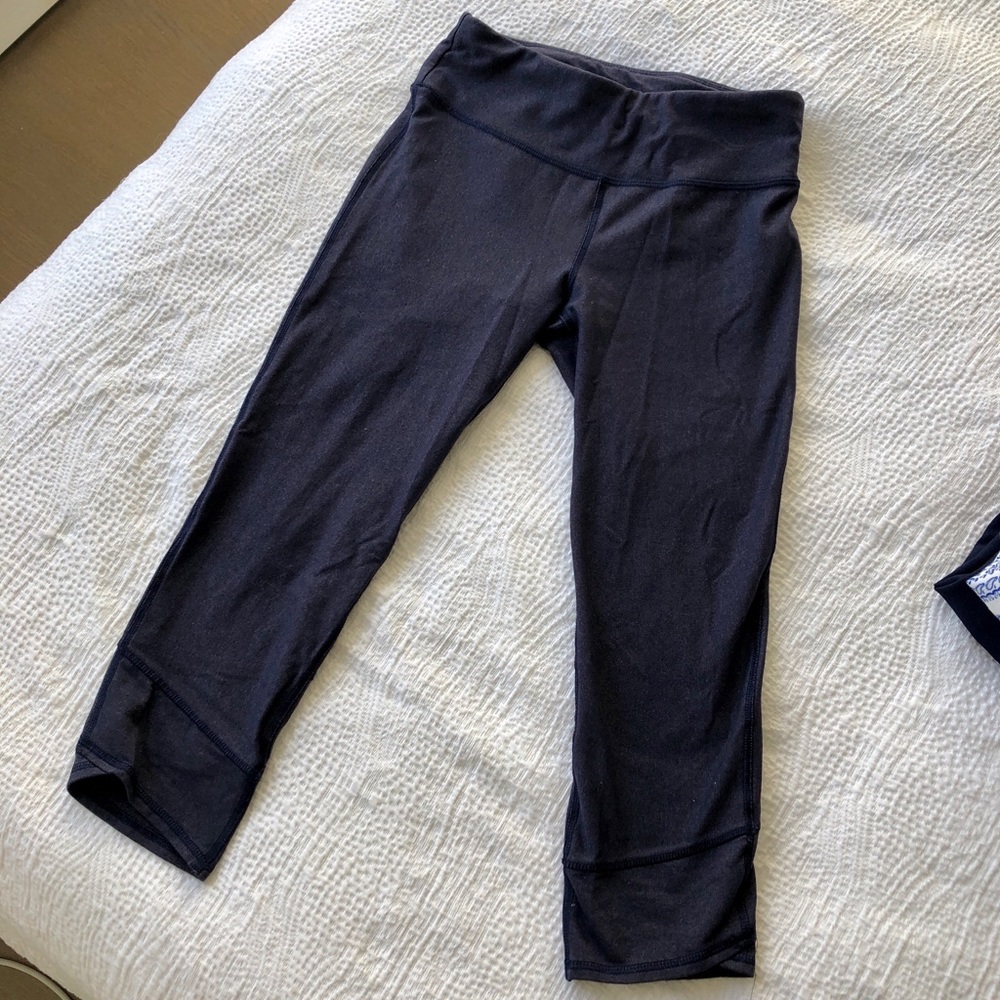 SAUCONY Navy Blue Workout Leggings
